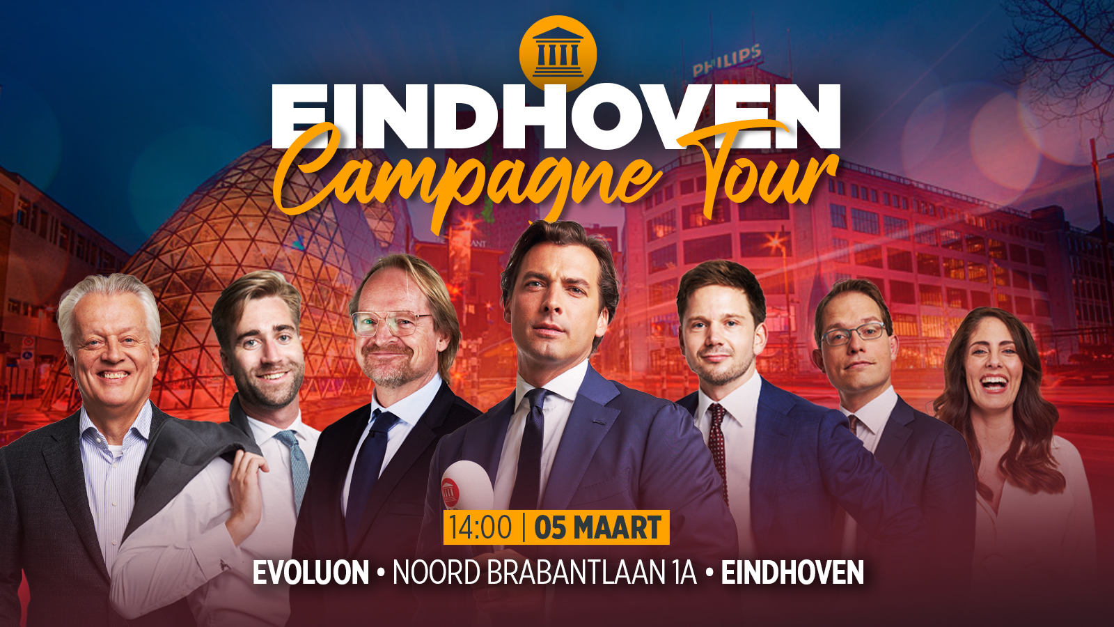 FVD Campagnetour | Eindhoven, Noord-Brabant