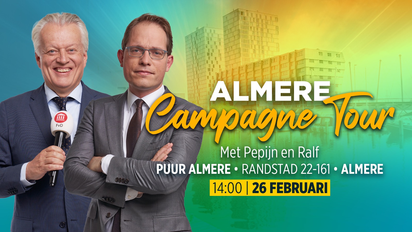 FVD Campagne Tour | Almere